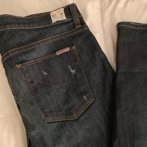 Hudson Nico distressed jeans. Size 30 Like New